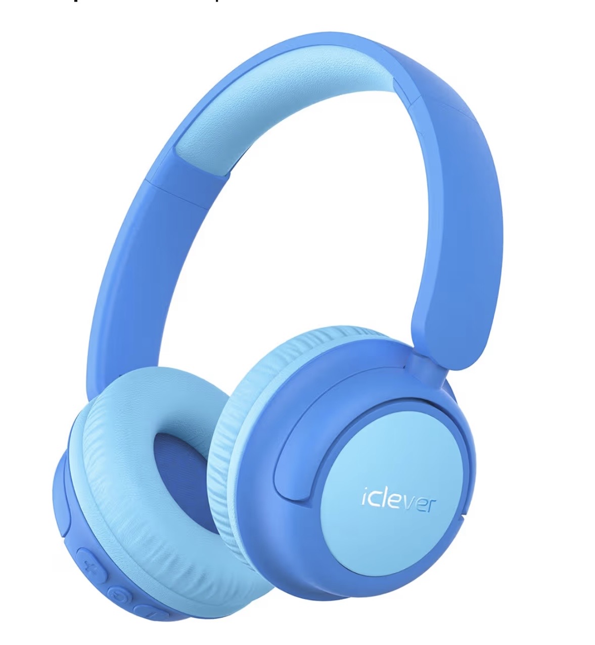 iClever BTH22 - Auriculares Bluetooth para niños, tiempo de reproducción de 60 horas, carga rápida USB C, Bluetooth — foto 1