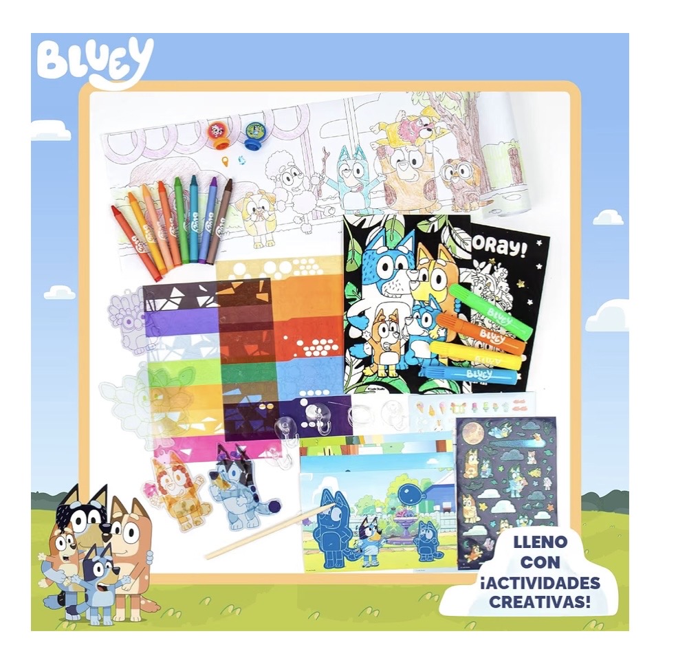Bluey Mochila de Actividad Definitiva, Más de 10 Actividades, Invouye mochila — foto 2