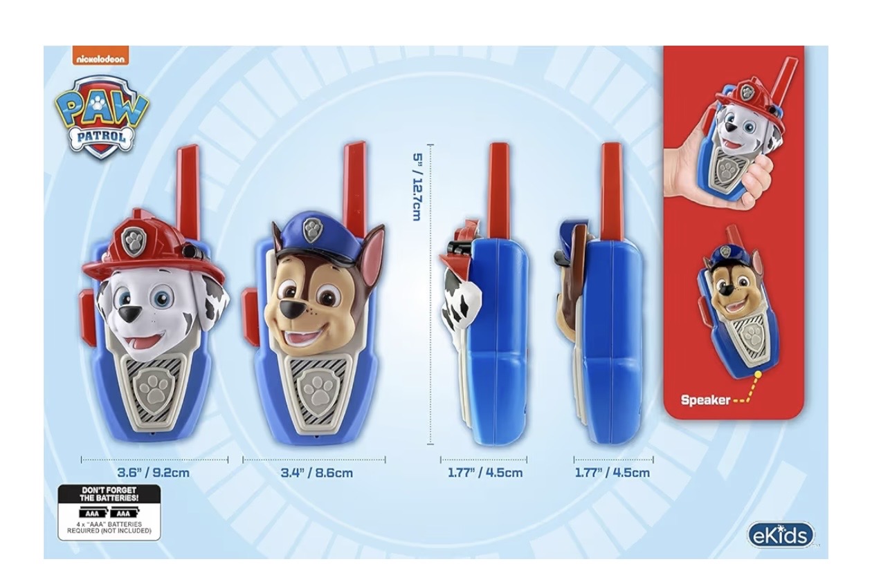 Walkie-talkies de Paw Patrol Chase — foto 2